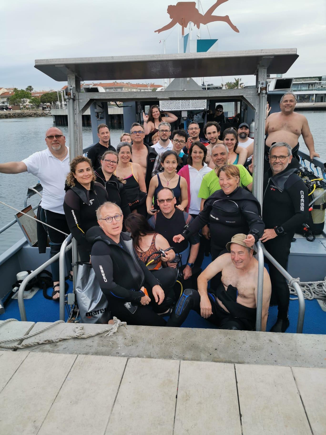 Voyage plongée Saint-Raphaël 2023